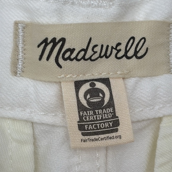 Madewell Harlow Wide-Leg Jean: Airy Denim Edition Tile White size 31 NWT NO670 - Picture 9 of 14